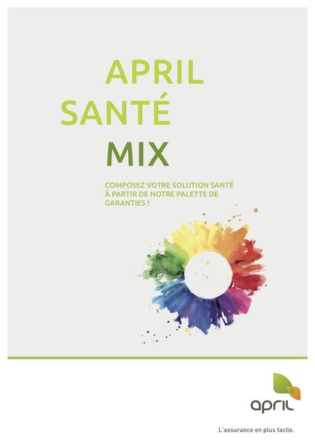Personnaliser sa couverture santé avec April Santé Mix - ADP Assurances
