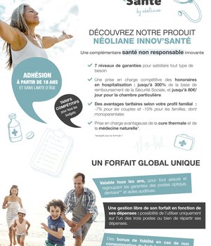 Les atouts de Néoliane Innov' Santé par rapport à une mutuelle responsable - ADP Assurances